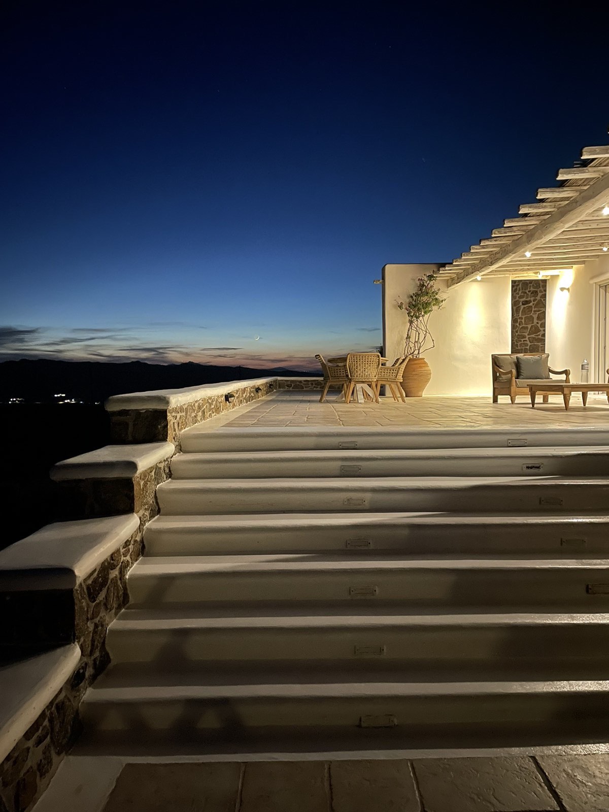 Mykonian Icon - Luxury Villas Mykonos Sunset View