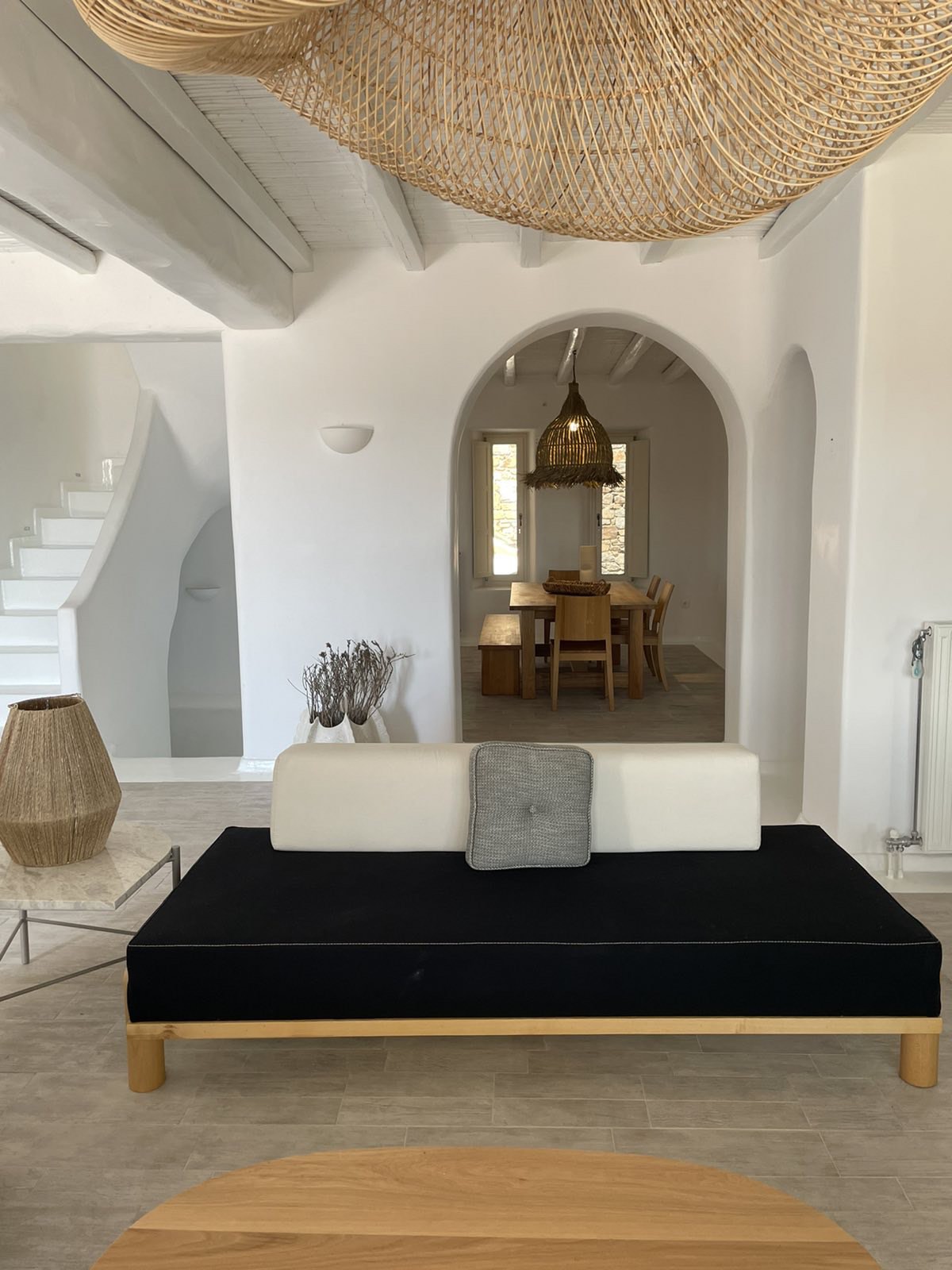Mykonian Icon - Luxury Villas Mykonos Sofabed