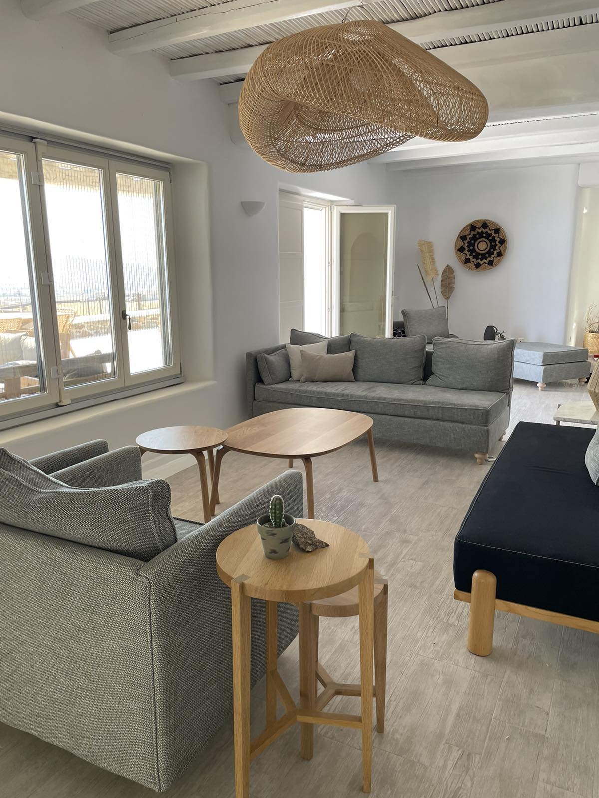 Mykonian Icon - Luxury Villas Mykonos Living Room